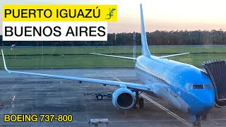 VUELO IGUAZU Buenos Aires - Aerolineas Argentinas - BOEING 737-800