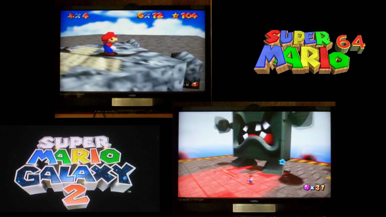 Super mario throw back whomps fortress comparison