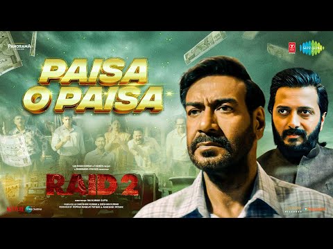 Paisa O Paisa Raid 2 Ajay Devgn Riteish Deshmukh Kishore Kumar Anand Bakshi