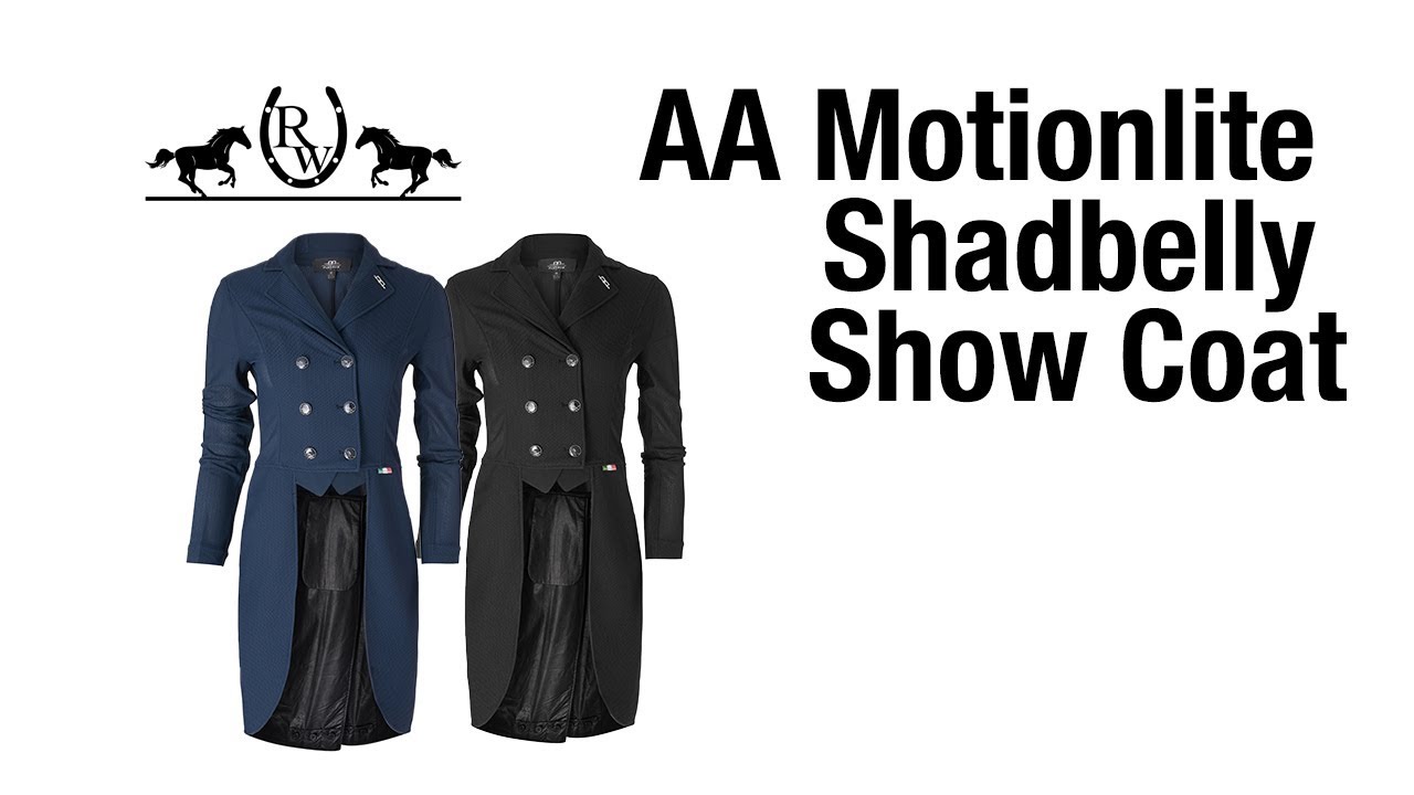 Horseware AA Motionlite Shadbelly Show Coat