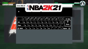 ALL ACTIVE LOCKER CODES IN NBA 2K21 MYTEAM