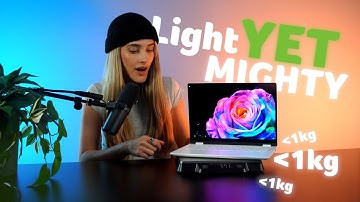 White, sleek and less than 1 kg - Swift Edge 14 AI