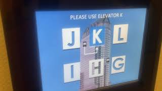 [REFILM]:TK Destination Dispatch High Rise Elevators at 100 North Tampa (Regions) Tower in Tampa, FL