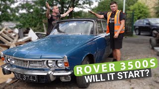 1970 ROVER P6 3500S!  WILL IT START?