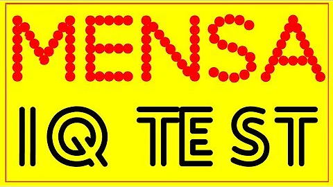 Mensa IQ Test (Standard Mensa Intelligence/IQ Practice Test/games for kids) : 10 Questions