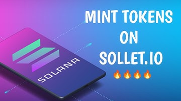 HOW TO MINT ON SOLLET.IO