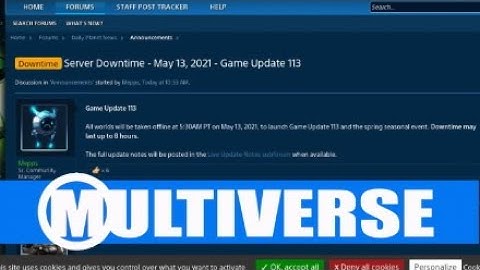 DCUO Server Downtime GU113 and Spring Event TOMORROW