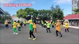 Tik Tik Tak Samba Line Dance Choreo by Adelaine. Demo by HEBRING Dance Purwokerto ♥️