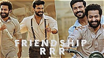 FRIENDSHIP - RRR || Friendship status || No love X Aaja wa mahiya we || Dosti || Anchit FF