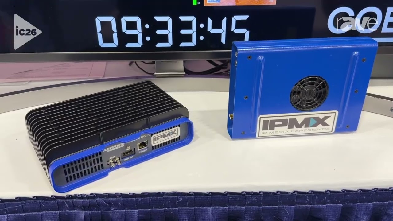 InfoComm 2026: Cobalt Digital Showcases SAPPHIRE BBG-2110 IPMX Transmitters and Receivers
