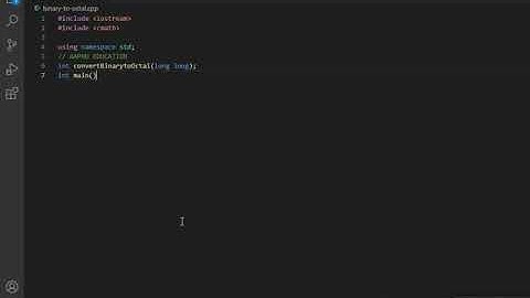 Convert Binary Number to octal and vice versa in c++ program #shorts #binarytooctal #binarynumber
