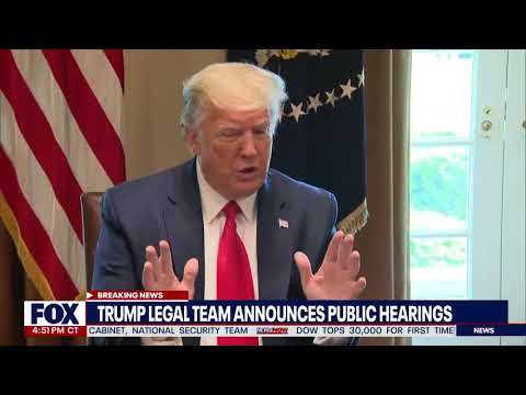 BREAKING: President Trump Legal Team To Do PUBLIC HEARINGS On Election 2020 | NewsNOW From FOX