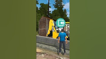 Bus simulator Indonesia mod //Kelok naga Map JCB Mod #youtube #video #shorts