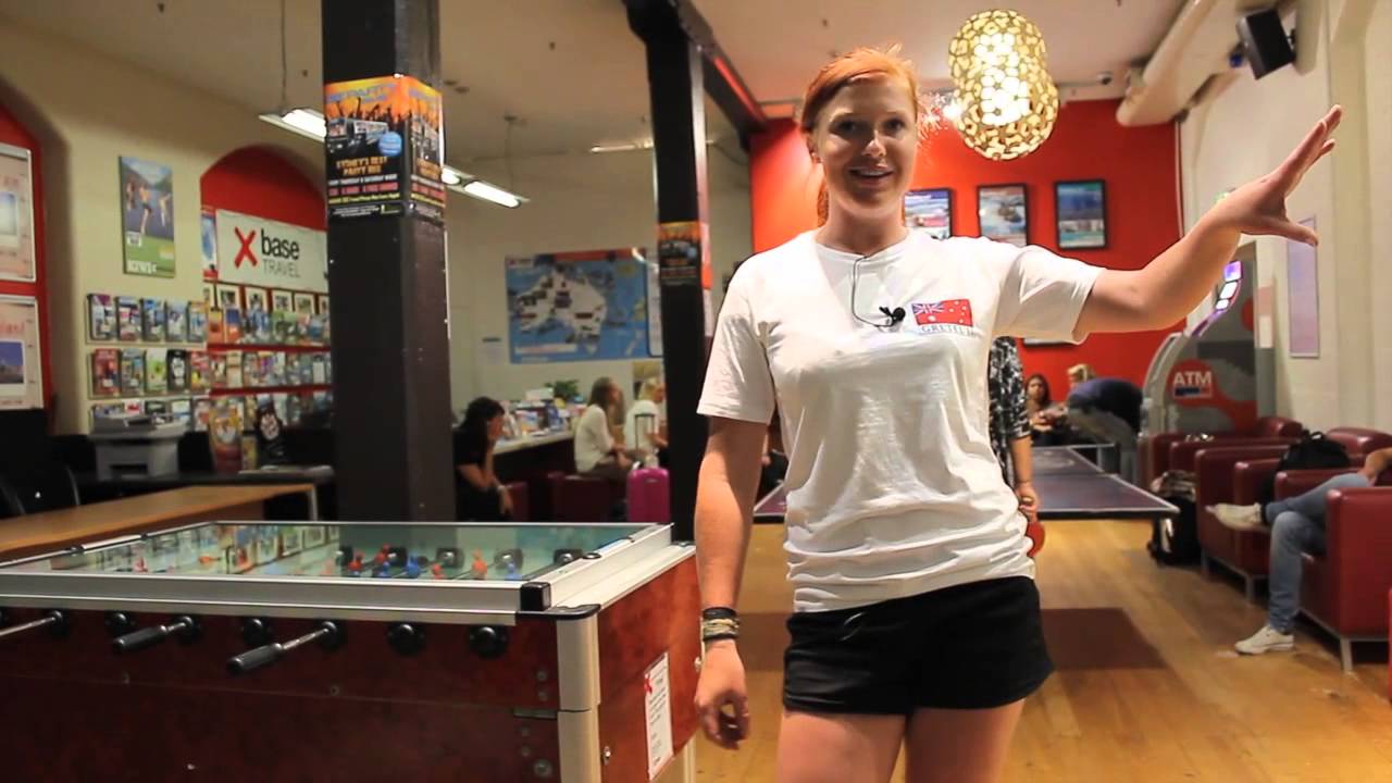 Anette, in English   Base Backpackers Sydney