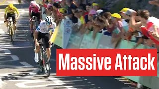 Tadej Pogacar DROPS Jonas Vingegaard; Kwiatkowski Wins Stage 13 Of The Tour de France 2023