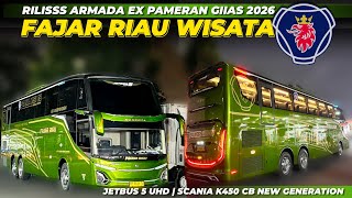 SPEK MEWAH UNIT PAMERAN CALON PEMAIN MEDAN-PEKANBARU‼️| RILISAN FAJAR RIAU WISATA “Jetbus 5 UHD”