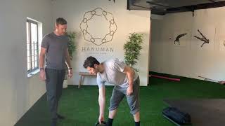 Staggered Stance Kettlebell Row