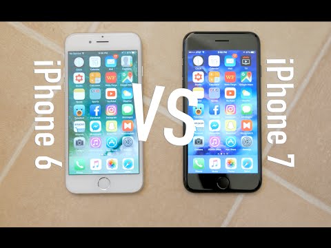 iPhone 6 and iPhone 7 Comparison