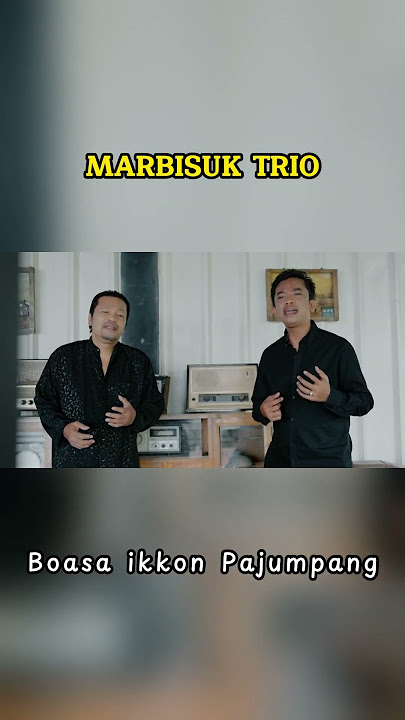 Boasa Ikkon Pajumpang #MarbisukTrio #shorts