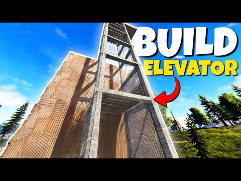 How to Build an ELEVATOR in RUST MOBILE | RUST MOBILE GUIDE 