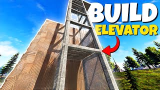 How to Build an ELEVATOR in RUST MOBILE | RUST MOBILE GUIDE 