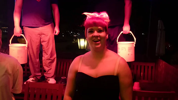 Ice Bucket Challenge. Vicky Goodwin, Sarah Willams