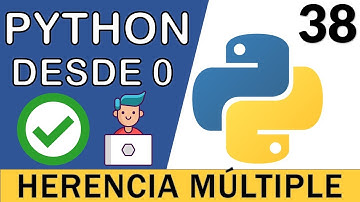Herencia MÚLTIPLE en Python | Programación Orientada a Objetos | Curso Python 3 🐍 # 38