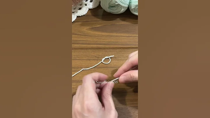 🪢Magic Knot #crochet #simplicity888 #creativecrochet #youtubeshorts #crochettips #magicknot #diy