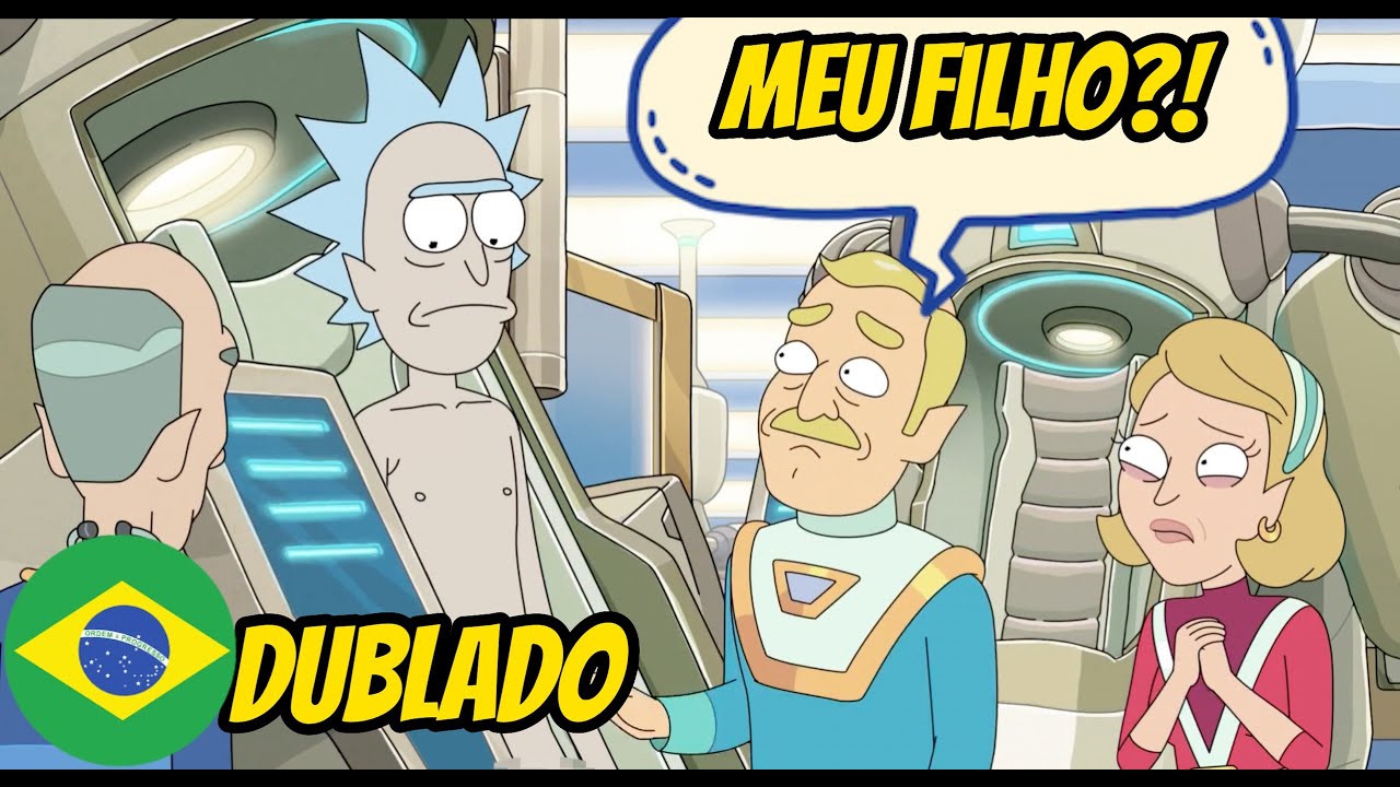 🚀🎙️Rick foi ADOTADO por MILIONARIOS👑 e Morty virou CLT 🥲-Parte1–#rickandmorty