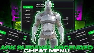 [GREATED] Ark Survival Ascended: TOP Cheat Menu | Best Hack For ARK | Visuals & Many | FREE 100%