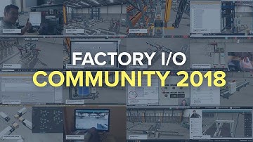 Factory I/O Community Showreel 2018