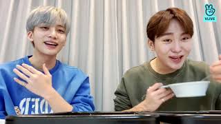 (Eng/Indo Sub) SEVENTEEN Jeonghan & Seungkwan VLive | 211126 | Let's Just Eat