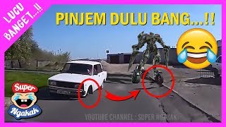 KECELAKAAN LUCU Pengendara mobil di JALAN RAYA Terekam CCTV Konyol Kocak Banget Bikin Ngakak