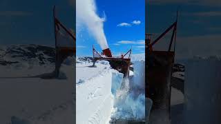 Norveçte Kar Yağışı Ve Yol Bakım Çalışmaları