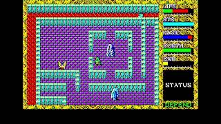 【PC88】ハイドライド2 LIFEカンストを目指して ノーカット #11【攻略動画】