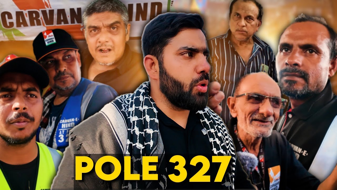 First Impression Carvan e Hind Pole 327 | Karbala Arbaeen Walk | Najaf to Karbala 2024