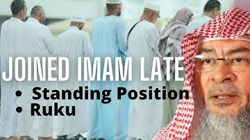 If I joined Imam in Ruku, is the rakat valid? Joined in standing position, no time for Fatiha, valid