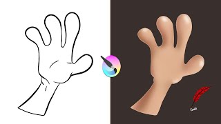 PAINTING SKIN DIGITALLY, PART I | Easy tricks and techniques (step-by-step tutorial) screenshot 2