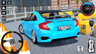 New Car Parking Simulator 3D - Insane Reverse Parking Challenge - Honda Civic Android Gameplay 2026 screenshot 1
