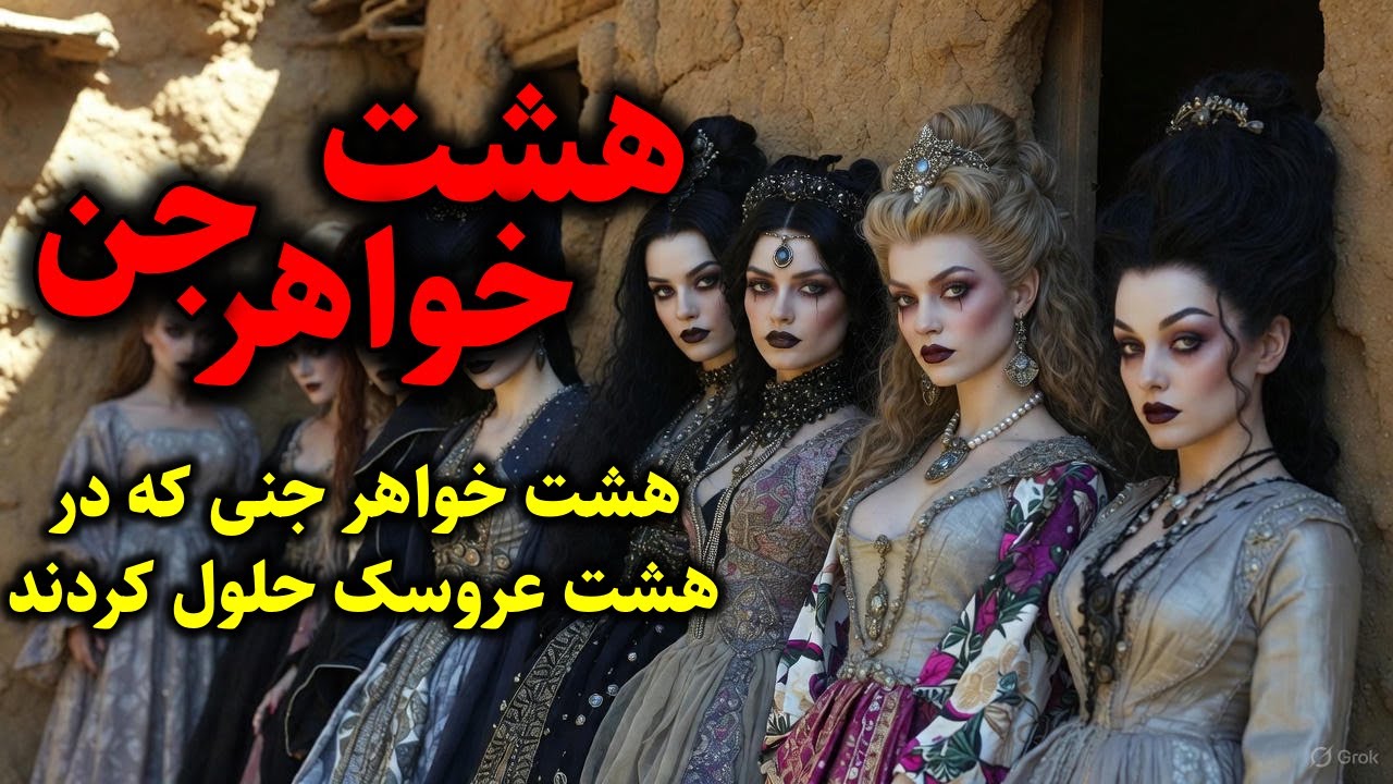 هشت خواهر جن | هشت خواهر جنی که در هشت عروسک حلول کردند