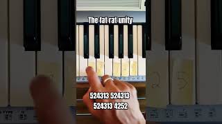 The fat rat unity piano right hand