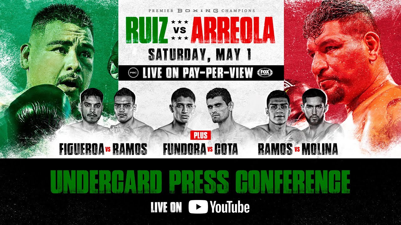 WATCH LIVE Andy Ruiz Jr - Chris Arreola Weigh In