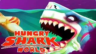 NEW ZOMBIE MEGALODON SHARK! Hungry Shark World Biggest Shark Update! EPIC NEW SHARK ABILITY!