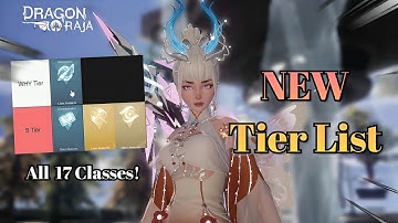 New Tier list All 17 Classes | Dragon Raja 2025
