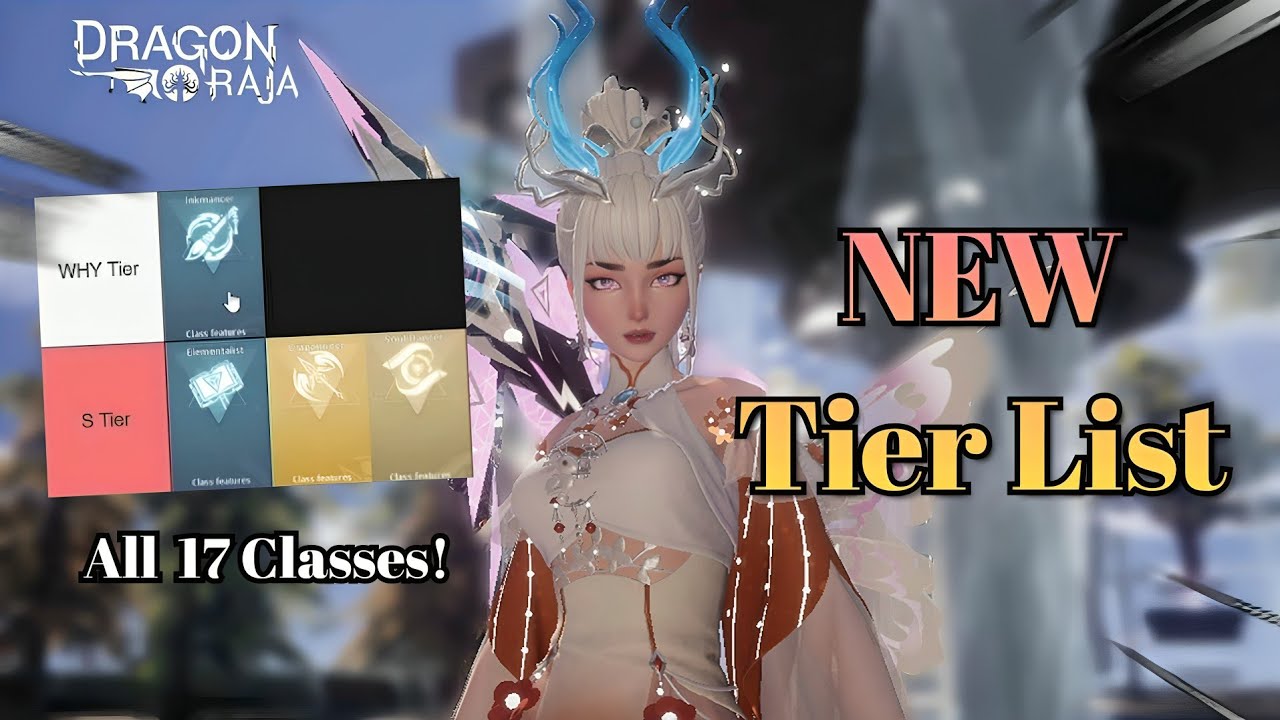 New Tier list All 17 Classes | Dragon Raja 2025 - YouTube