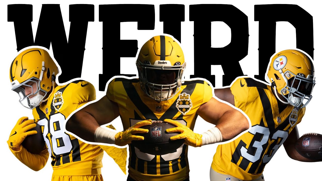 The Pittsburgh Steelers' New Uniforms are - YouTube