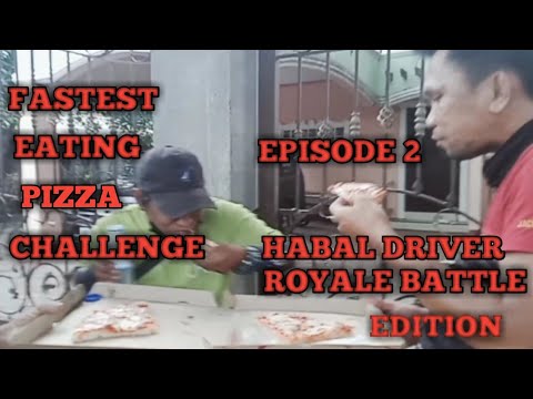 FASTEST EATING PIZZA CHALLENGE. Paano kumain ng pizza the ninja way?  #pizzahut #pizzachallenge