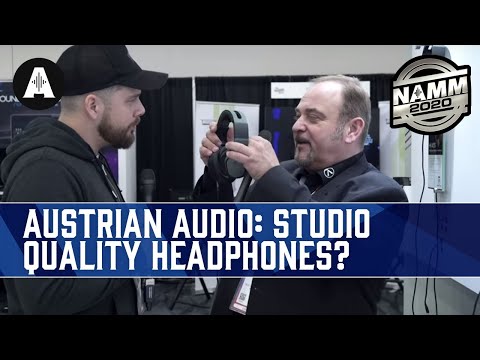 Austrian Audio - Professional On-Ear/Over-Ear Headphones! - NAMM 2020