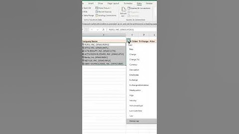 Learn Excel: Unleash the Power of Built-in Data APIs for Seamless Integration