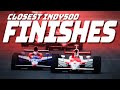 The CLOSEST Indy500 Finishes in HISTORY